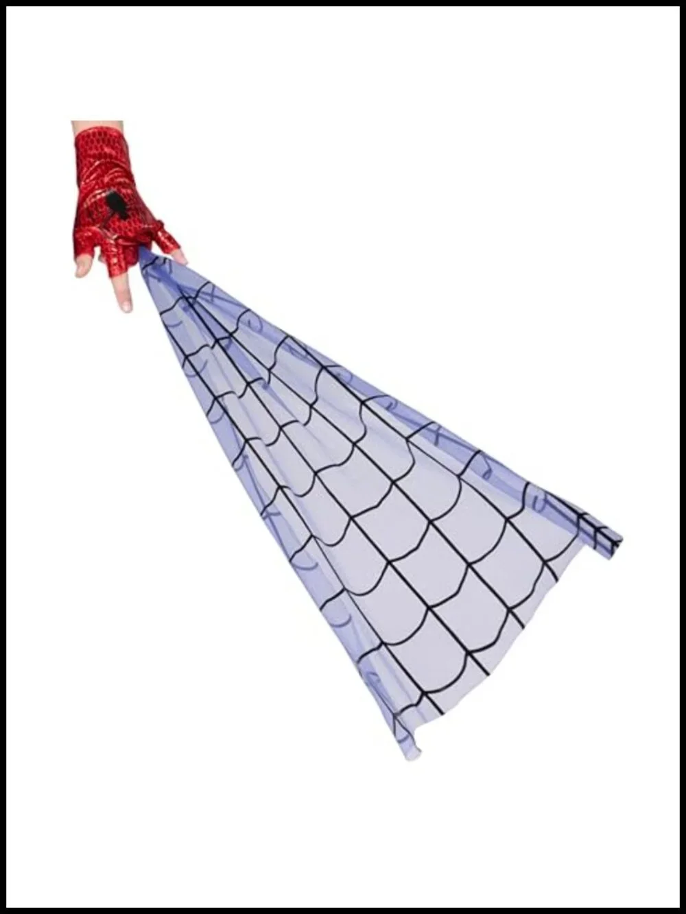 Marvel Spider-Man Youth Halloween Dress with Fabric Mask and Gloves